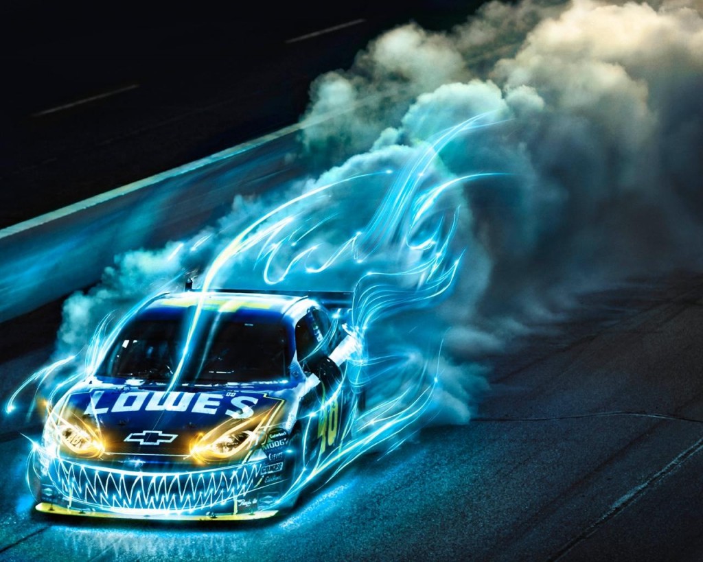 Abstract Racing Sports Car HD Wallpaper