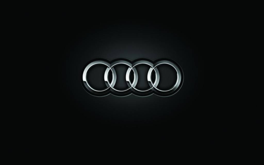 Audi Black Logo HD Wallpaper