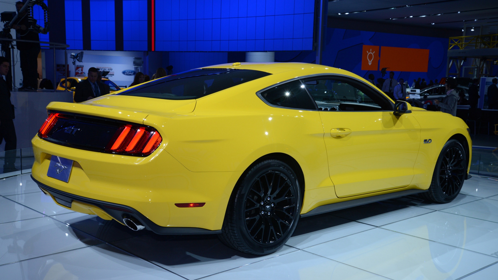 Yellow Ford Car Sports HD Wallpaper - 9to5 Car Wallpapers