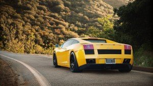 Yellow Lamborghini On Ride 
