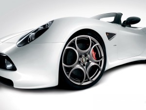download Alfa Romeo White Car
