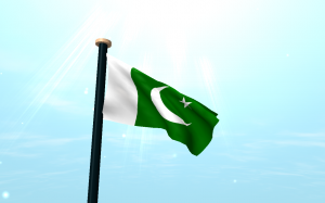 free Pakistan Flag On Top of Roof Wallpapers