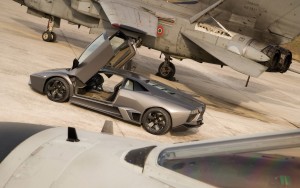 Download Lamborghini AirCraft Race HdWallpaper