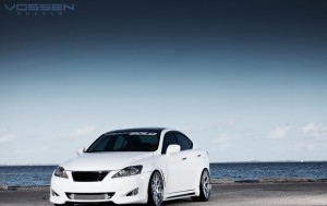 Download Lexus Vossen Wheels Shot Hd Wallpaper