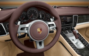 Download Porsche Panamera Steering HdWallpaper
