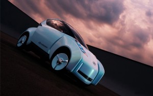 Download Nissan Glider 3D Concept Hd Wallpaper