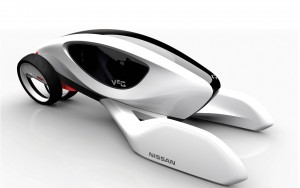 Download Nissan V2G 3D Concept Car HdWallpaper