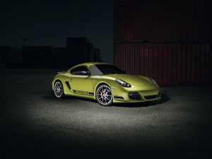Downloa Porsche Cayman SpotLight Hd Wallpaper