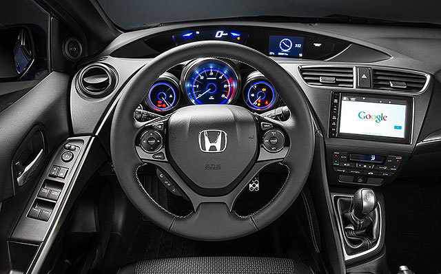 2017-Honda-Civic-Hybrid-interior-Fully-loaded-car