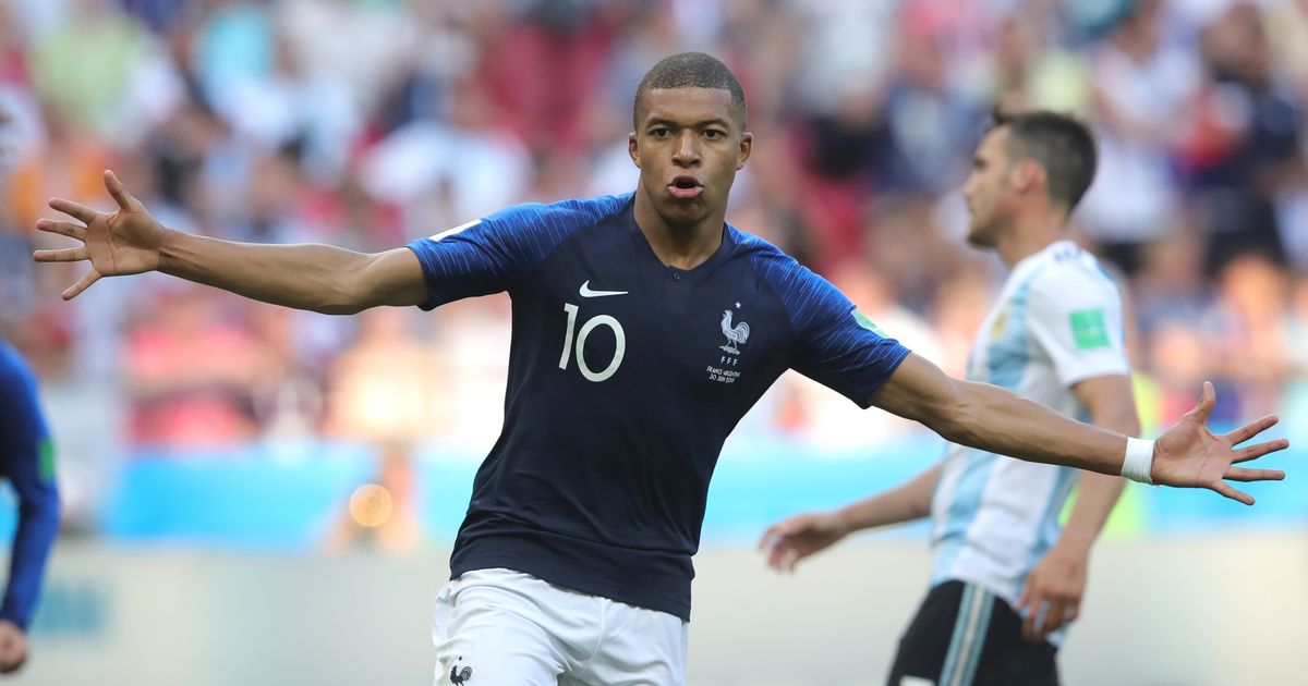 France-v-Argentina-Round-of-16-2018-FIFA-World-Cup-Russia-Kylian Mbappe