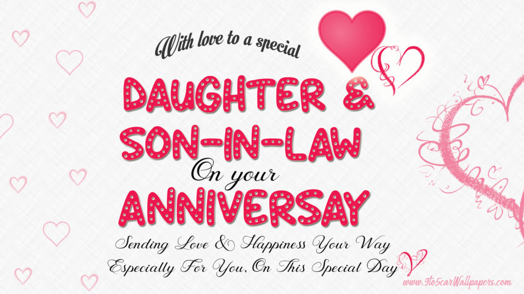 daughter-&-son-in-law-anniversary-wishes