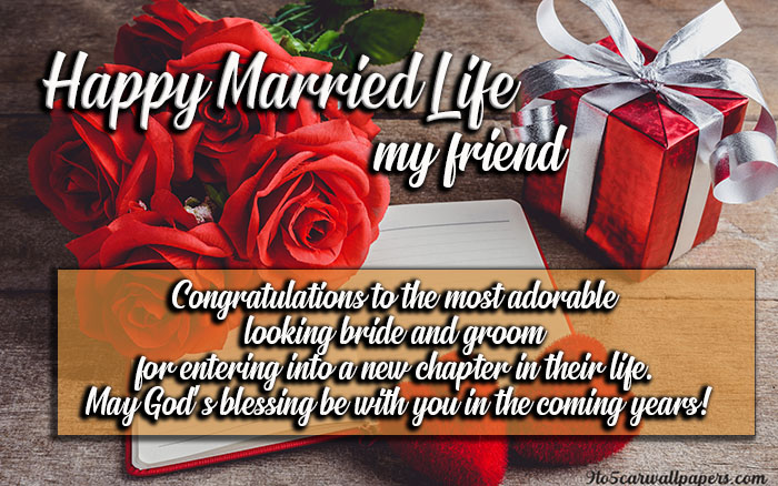 Latest-happy-married-life-wishes-for-friend-image-1