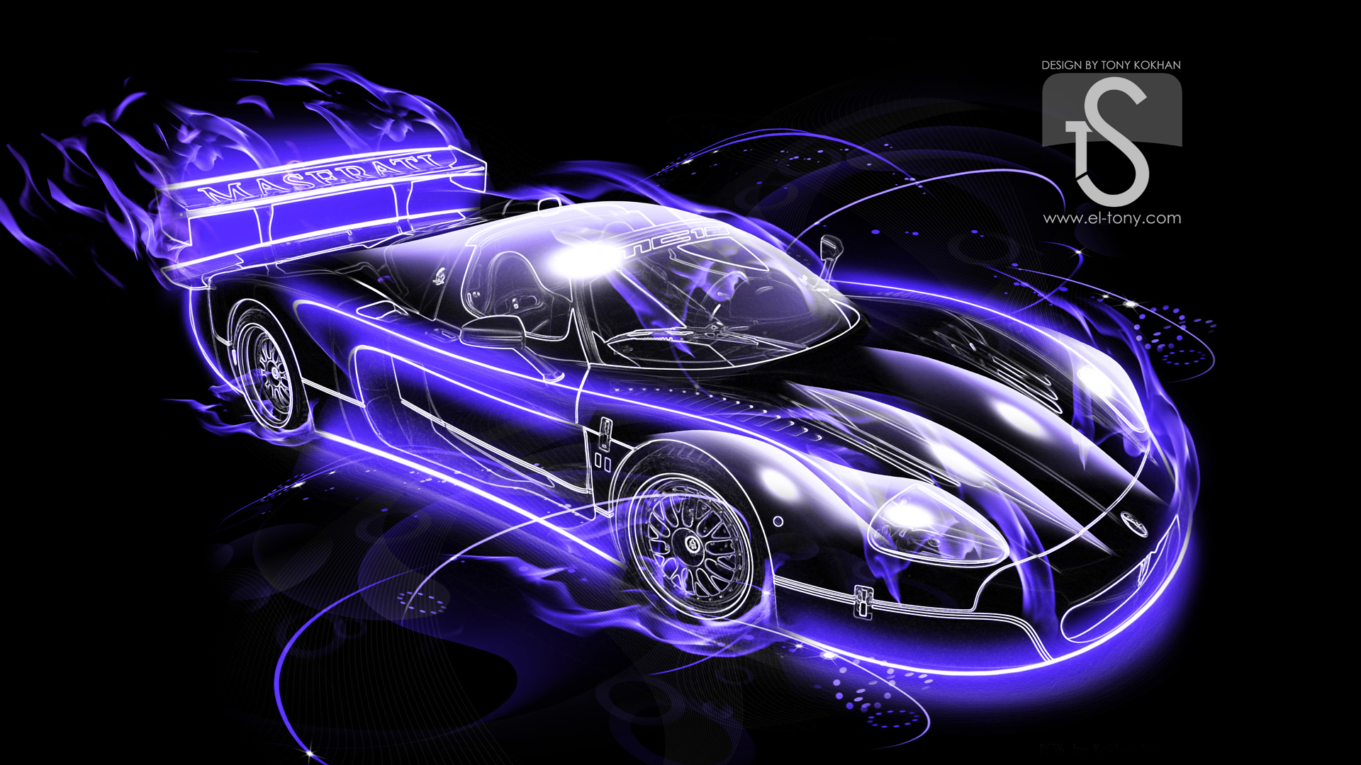 Abstract Purple Car-Wallpaper 1080p Free HD Resolutions - 9to5 Car