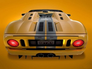 download Ford GTX1 Yellow Photo