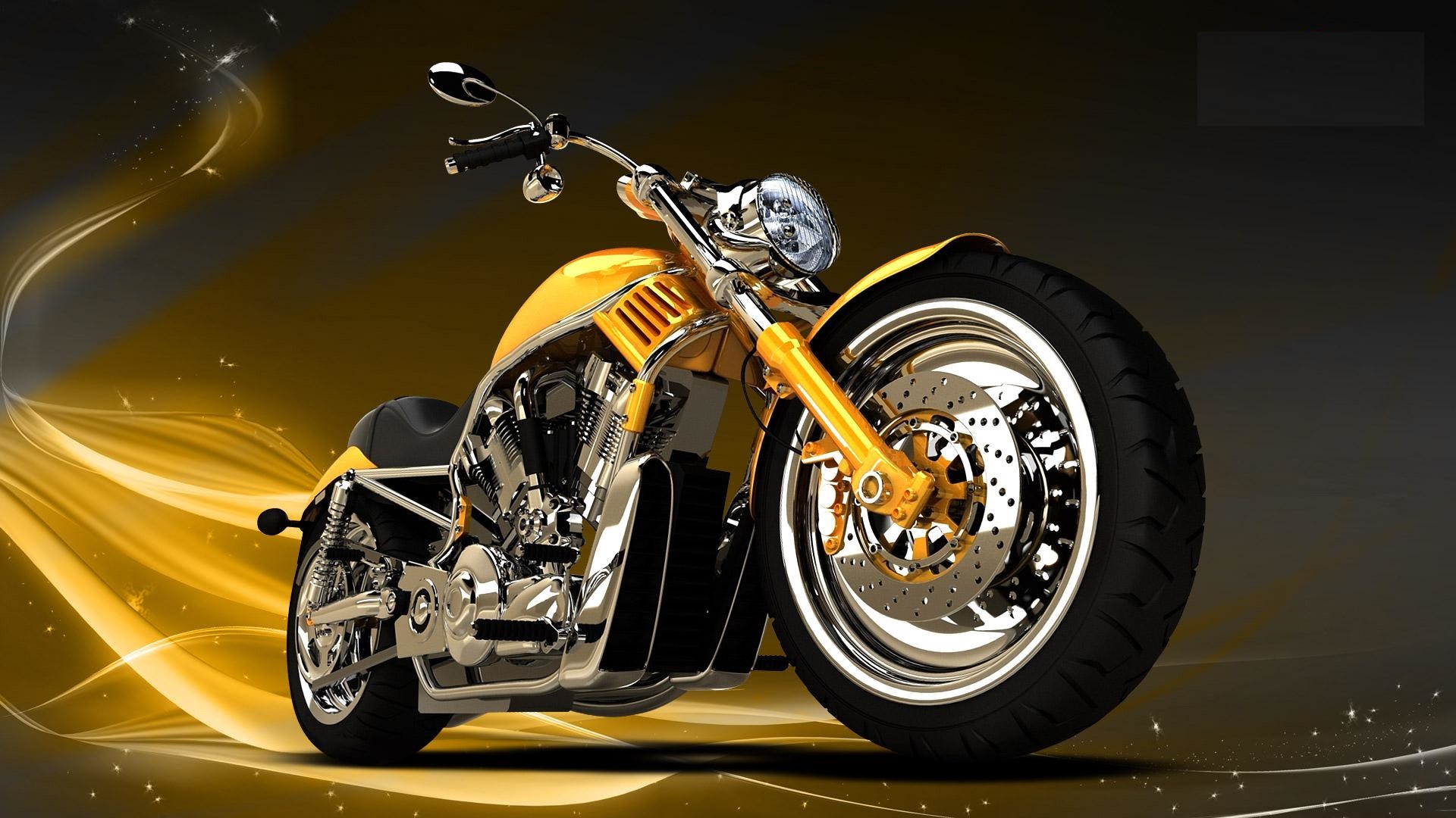 Yellow Bike 1920x1080 HD Wallpapers 2013 - 9to5 Car Wallpapers