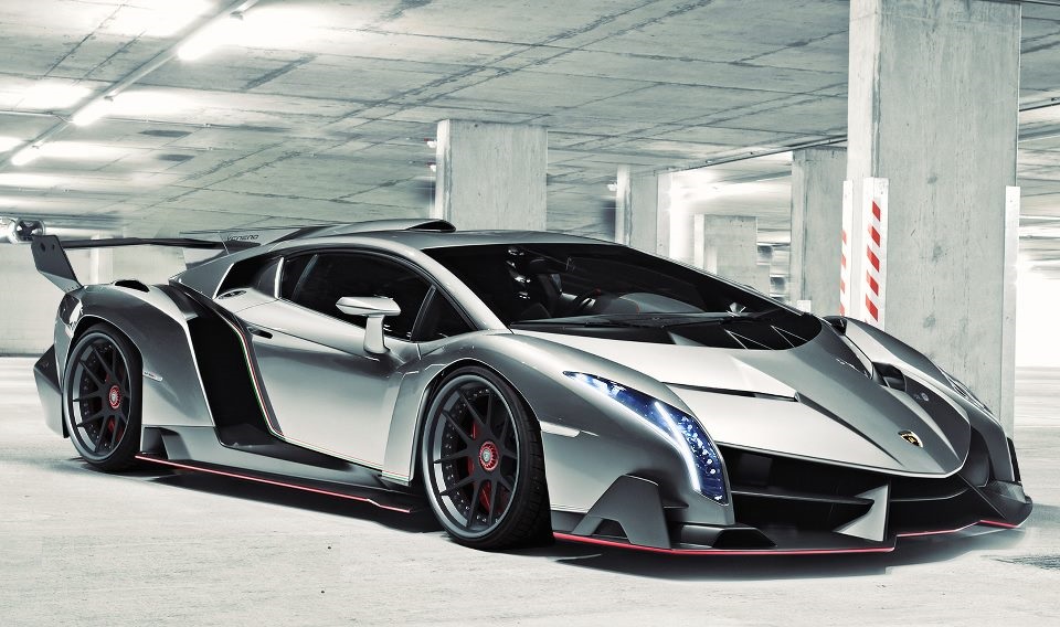 Silver Lamborghini Veneno 2014 - My Site