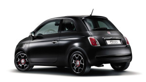 download Fiat 500 E Black Car-2015