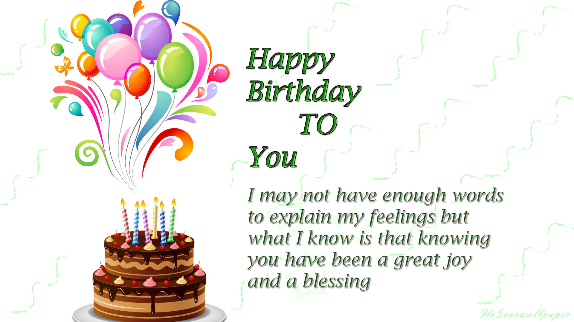 Birthday Quotes Images Wishes and Wallpapers - 9to5 Car Wallpapers