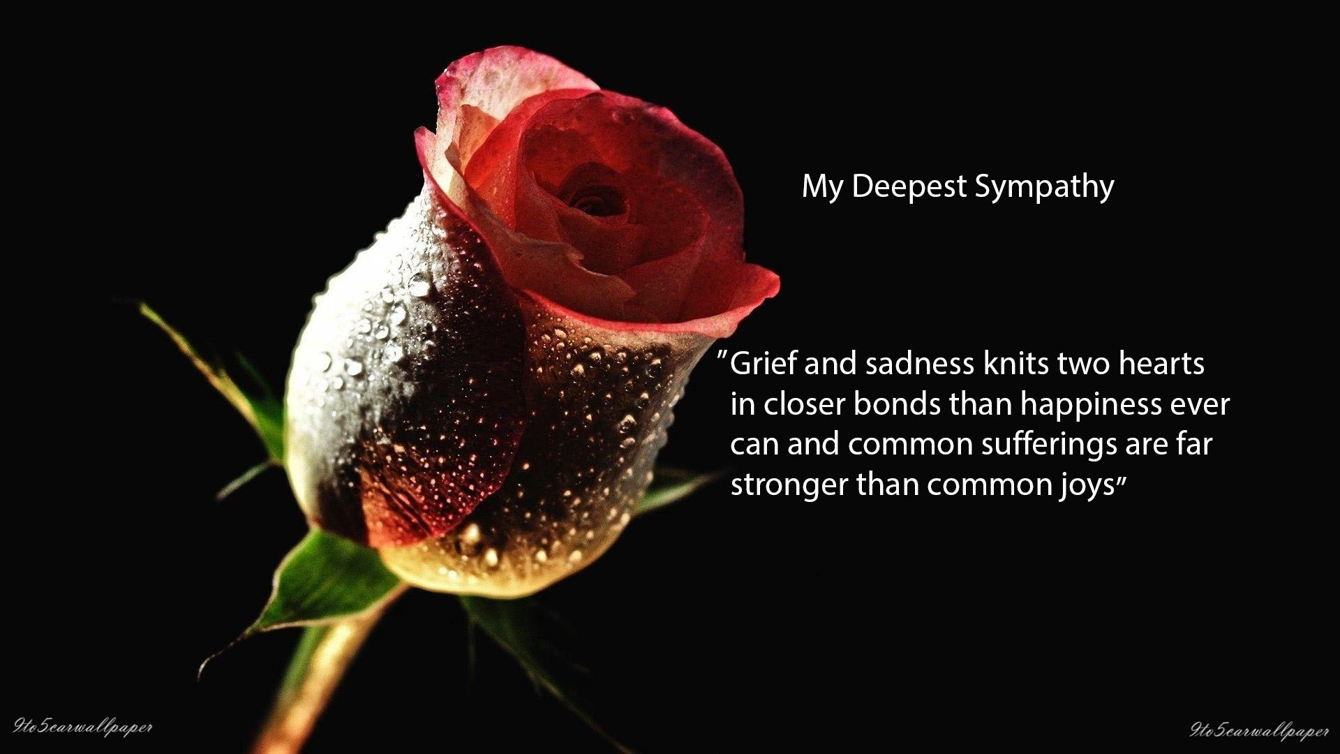 Condolence Sad Quotes Images and Wallpapers - 9to5 Car Wallpapers