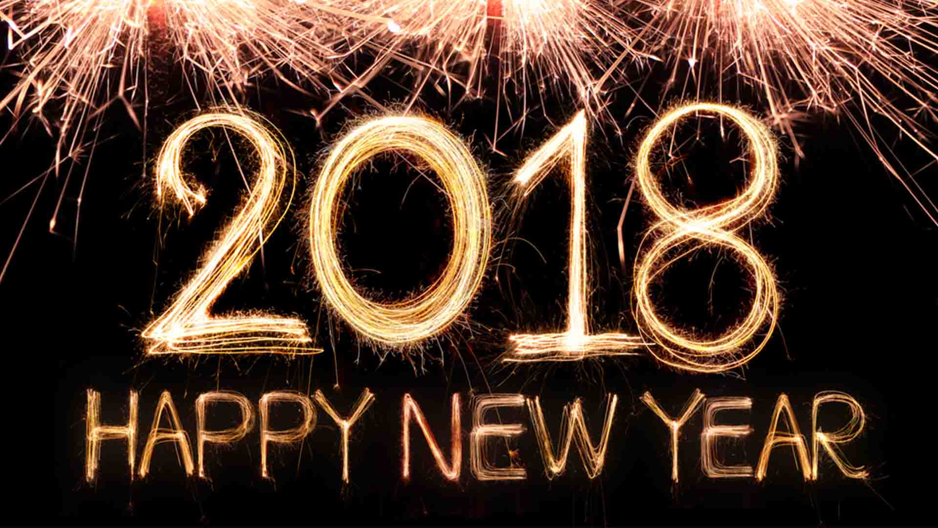 Happy New Year 2018 | New Year Fireworks - 9to5 Car Wallpapers
