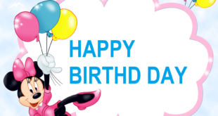 Kids_Transparent_Frame_with_Minnie_Mouse_and_Balloons-Birthday-Images