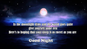 Sweet Goodnight Wishes & Quotes - My Site