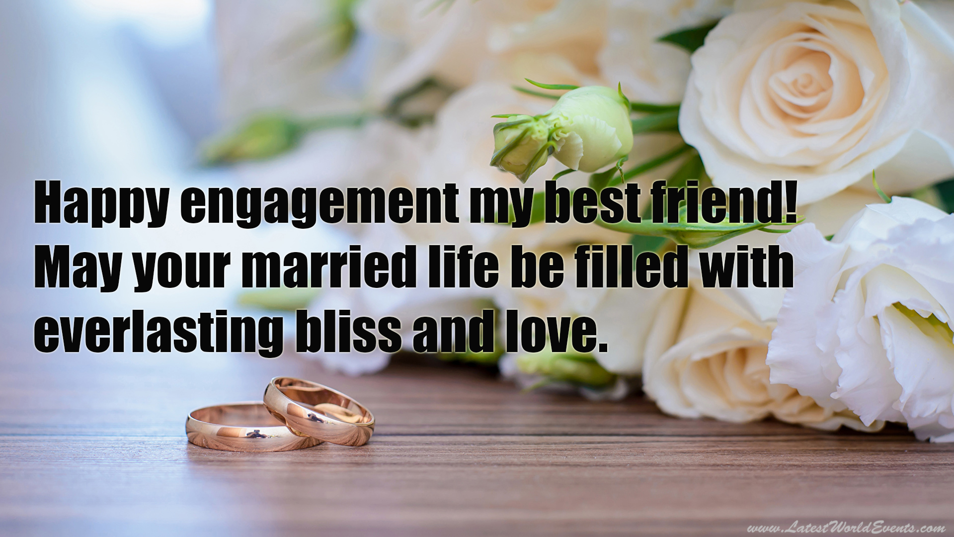 Happy Engagement Quotes For Best Friend : Both of my best friends are getti...
