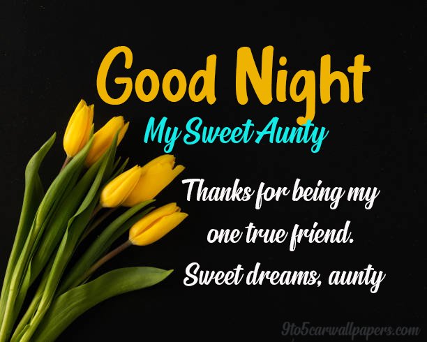 Lovely-good-night-aunt-quotes-sayings